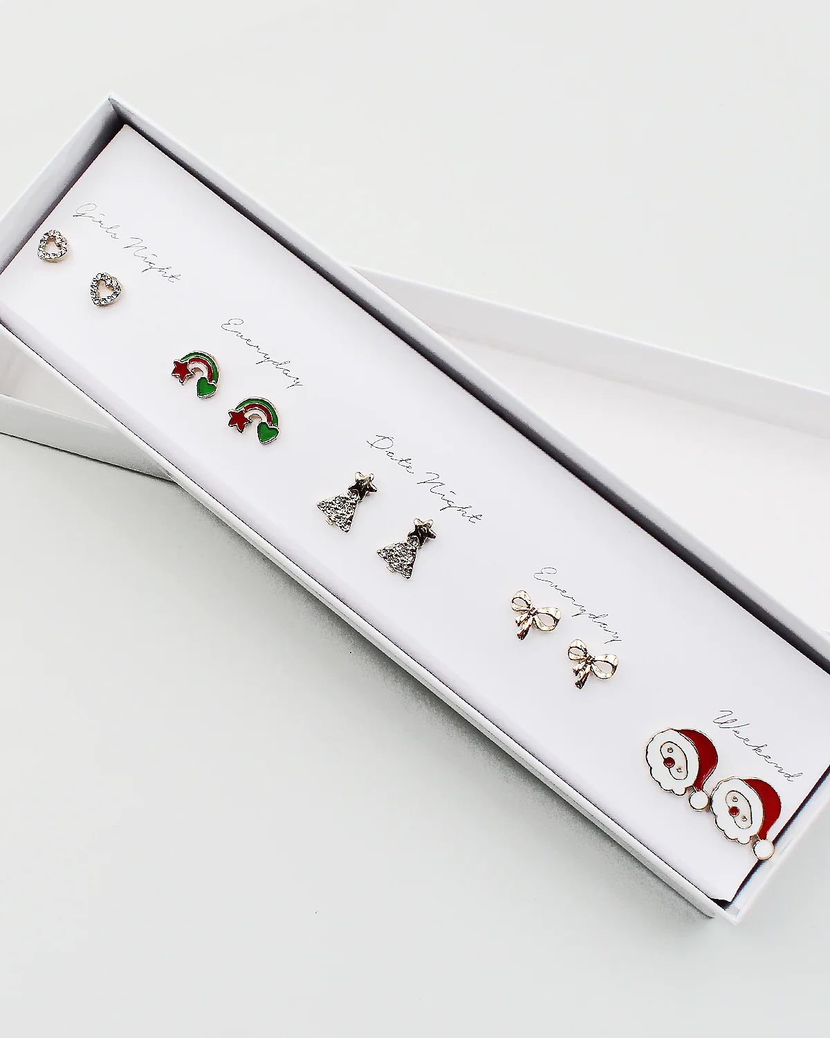 Christmas Themed Assorted Dream Earrings Set in Gift Box | Sam Moon Trading