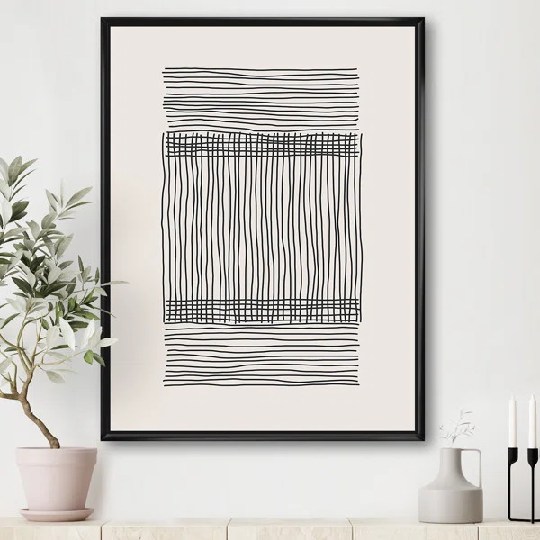 Geometric Compostions Of Elementary Forms XXII Minimal Geometric Compostions Of Elementary Forms ... | Wayfair North America