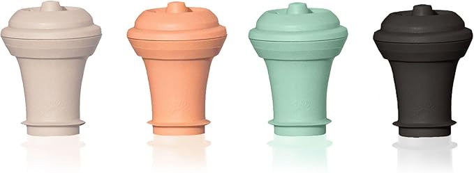 Vacu Vin Wine Saver Vacuum Stoppers - Airtight Seal for Opened Bottles to Preserve the Freshness ... | Amazon (US)