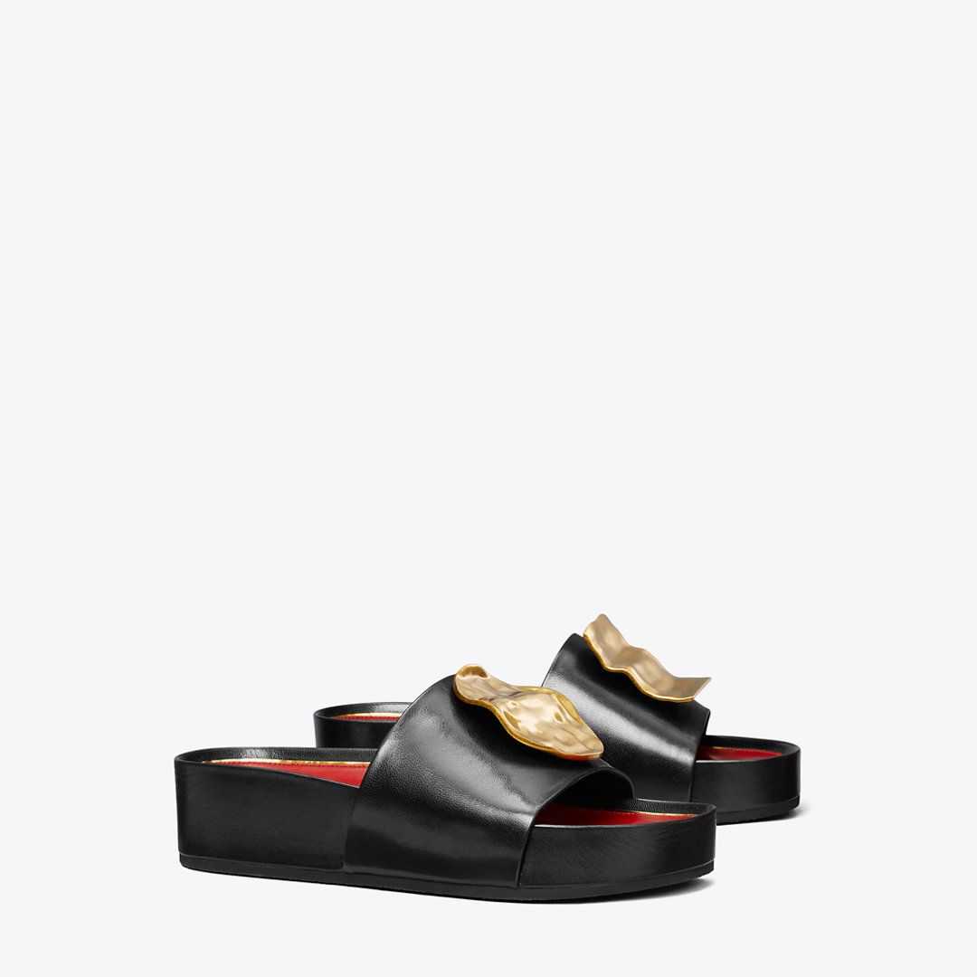 Tory Burch Patos Mismatched Platform Slide | Tory Burch (US)