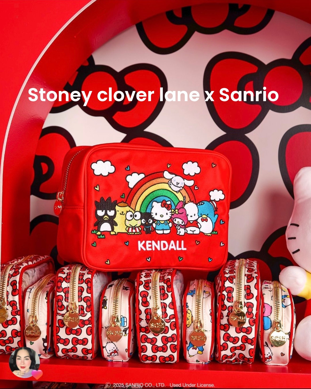 The cutest Stoney clover lane x Sanrio collab available Oct 17,2025 at 10am et 

#LTKFamily #LTKItBag #LTKTravel