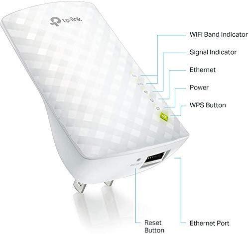 TP-Link AC750 WiFi Extender (RE220), Covers Up to 1200 Sq.ft and 20 Devices, Up to 750Mbps Dual Band | Amazon (US)