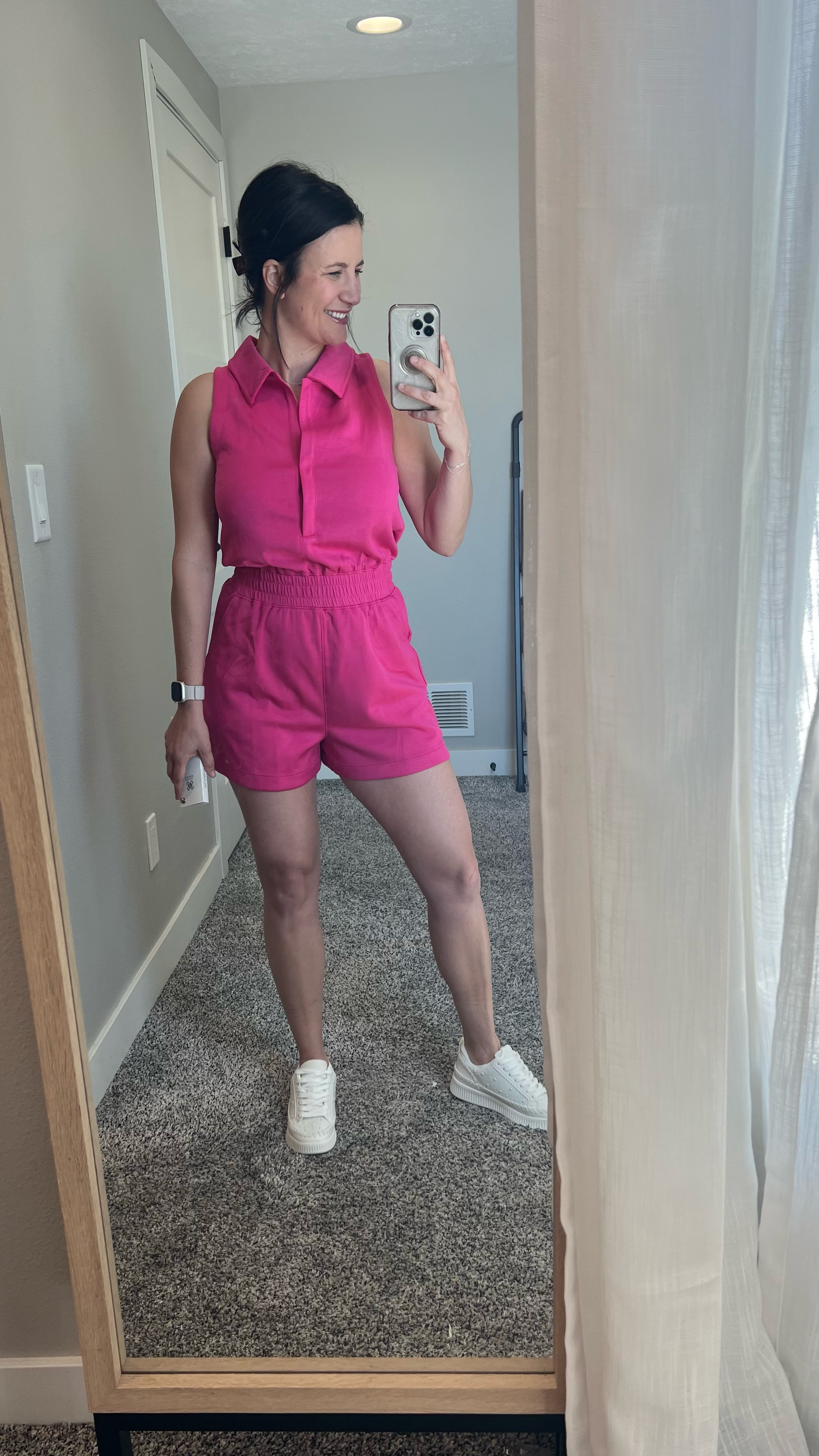 Winters this one is for you! A bright pink romper that is so comfortable and it's also nursing friendly! House of color winter 

#LTKPetite #LTKFindsUnder50 #LTKMidsize