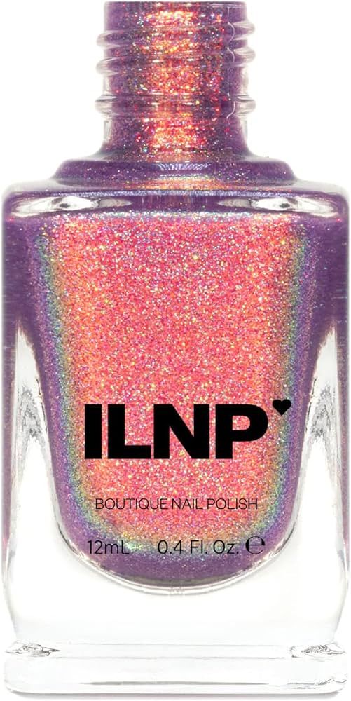 ILNP Fairy Dust - Magical Violet Holographic Jelly Nail Polish | Amazon (US)