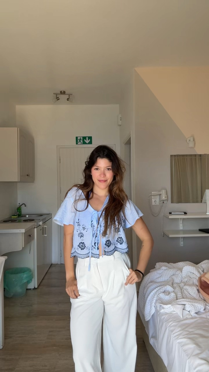 Waking up in Greece 

#LTKTravel #LTKootd
