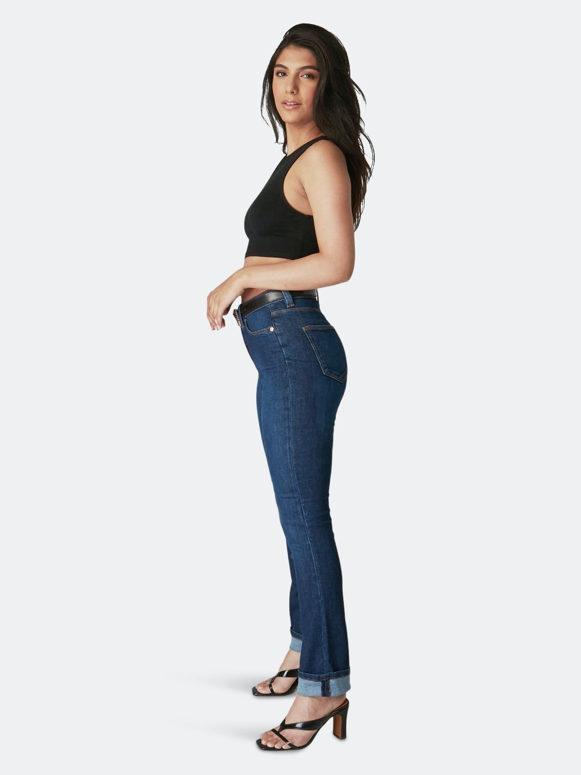 Kate-CSN High-Rise Straight Jeans | Verishop