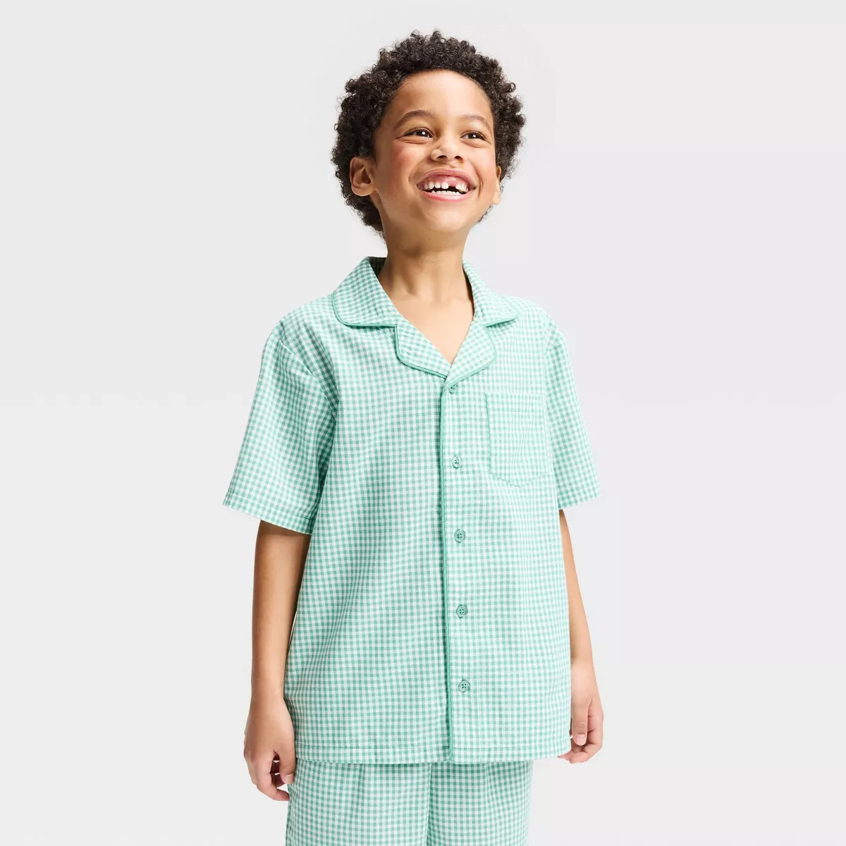 Kids' 2pc Mommy & Me Pajama Set - Cat & Jack™ Green L | Target