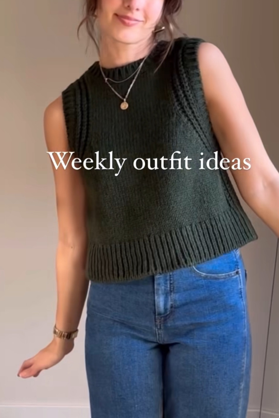 Similar green knits linked 