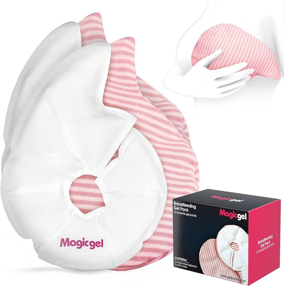 Magic Gel Luxury Breast Therapy Pack | The Breastfeeding Essentials for Nursing Mothers | Include... | Amazon (US)