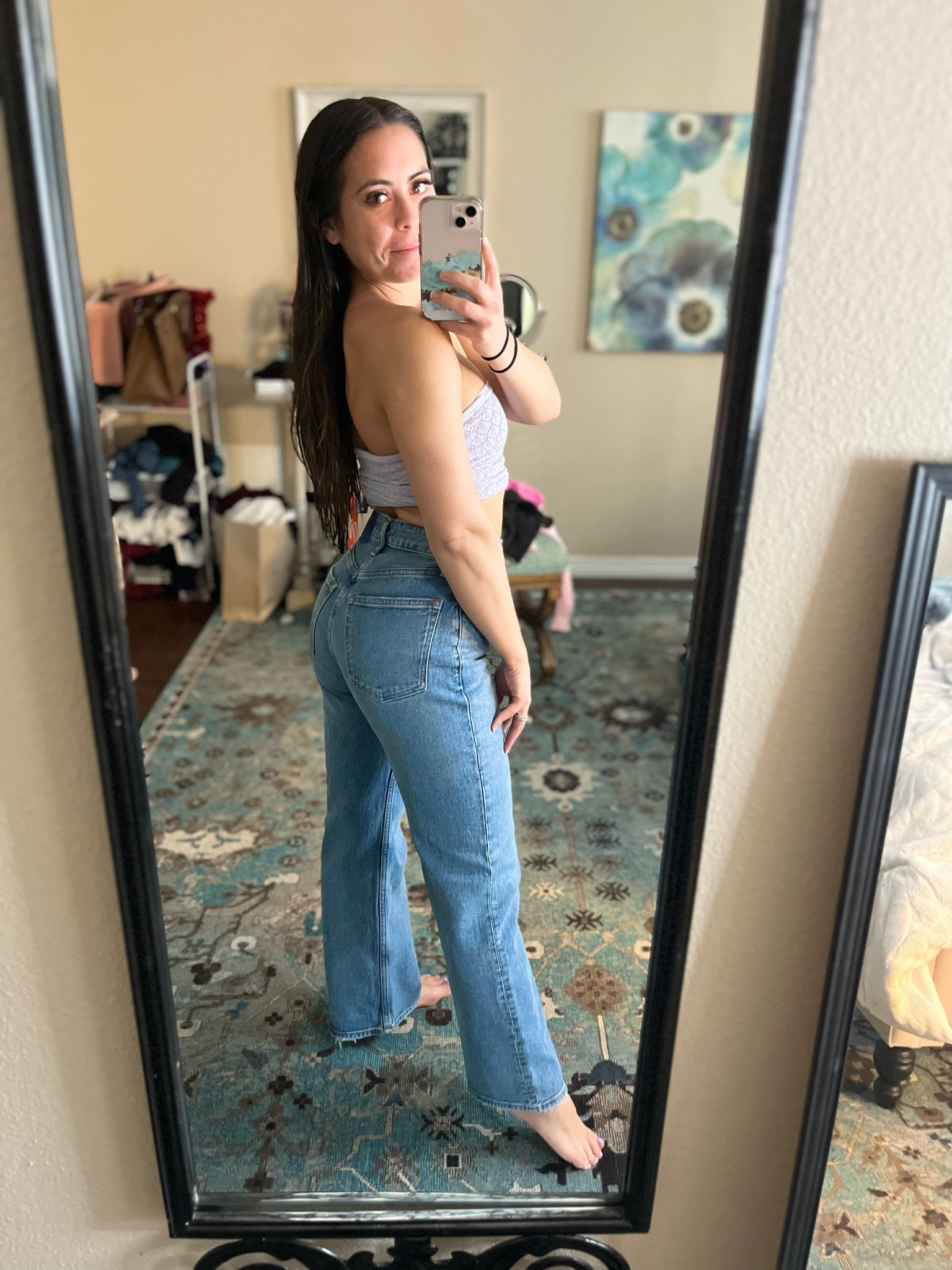 I said I was going to and I did! The Abercrombie curve love ultra high, abercrombie  jeans