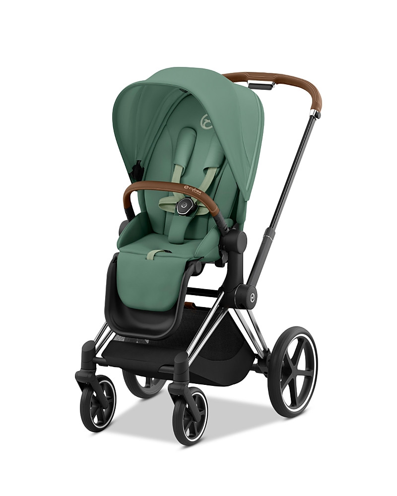 Cybex Priam 4 Stroller Chrome Frame with Brown Handle | Bloomingdale's (US)