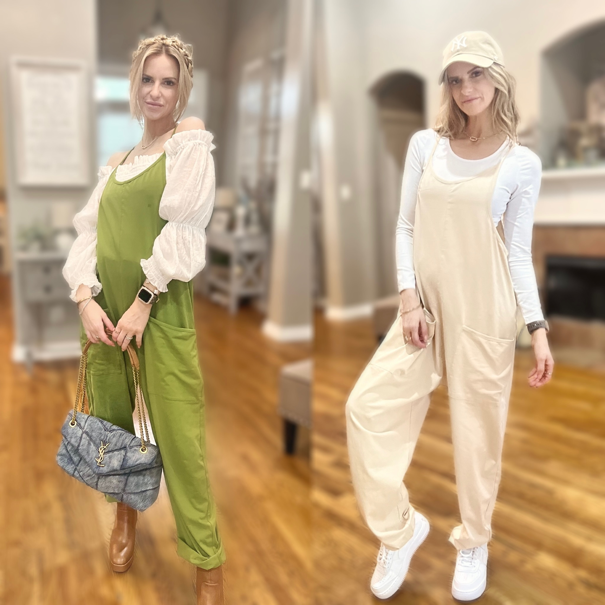 Viral Amazon jumpsuit. Shown dressed up and casual! On sale for under $20! 

#LTKFind #LTKBacktoSchool #LTKSeasonal