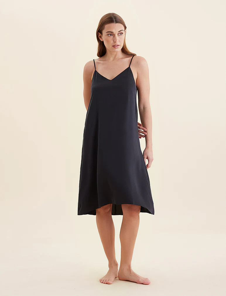 Audrey Washable Silk Slip Nightgown | Papinelle Sleepwear US