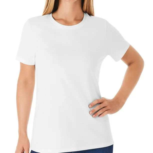 Member's Mark  Member's Mark Women's Essential Short Sleeve Crewneck Tee 4.4 stars out of 209 rev... | Sam's Club