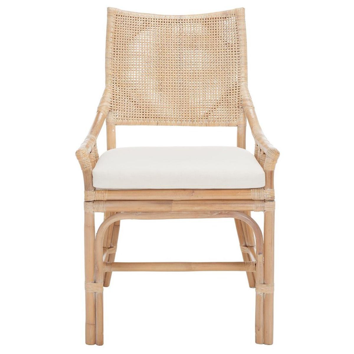 Donatella Rattan Chair - Natural White Wash - Safavieh. | Target