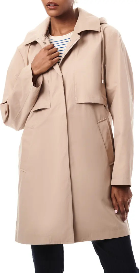 Rain Coat with Removable Hood | Nordstrom
