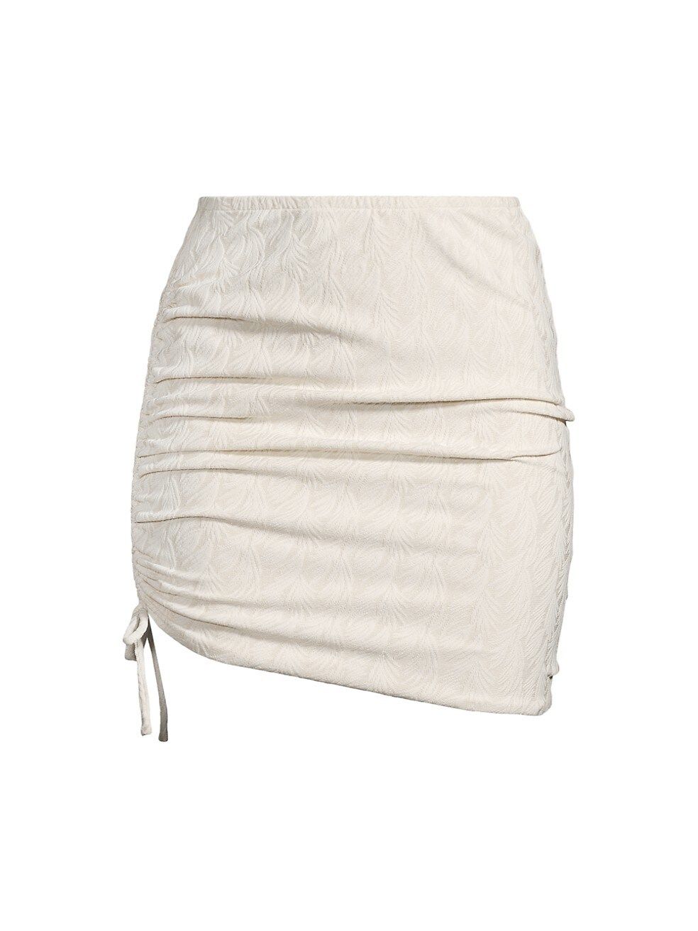 Shell Ruched Mini Skirt | Saks Fifth Avenue