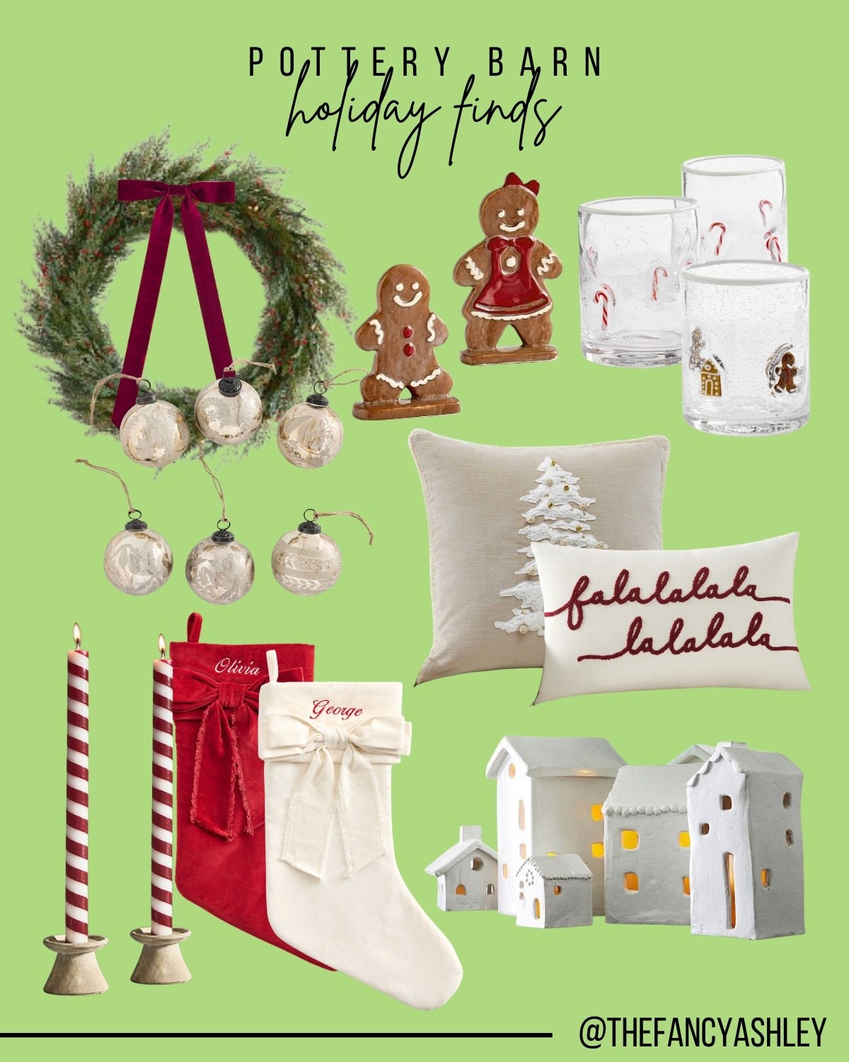 Pottery Barn holiday finds! Loving all the holiday home decor finds - Pottery Barn has the cutest pieces whether you're into classic, rustic, modern, or a little fab fun like pink! So many gorgeous options to make your home festive this season! Pottery Barn | holiday decor | Christmas decorations | home styling | seasonal decor | holiday finds 

#LTKSeasonal #LTKStyleTip #LTKHome