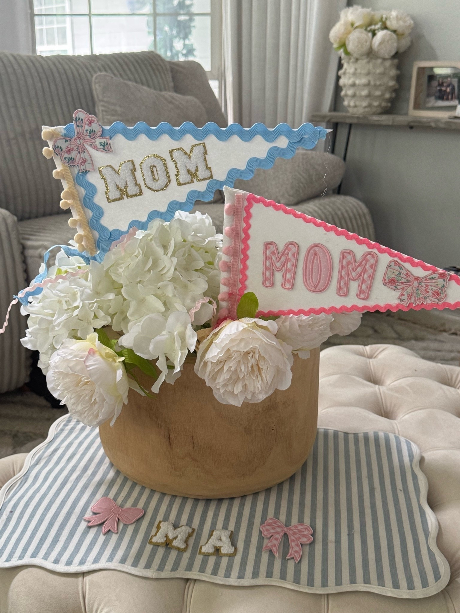 DIY Mothers Day pennant flags!

#LTKMothersDay #LTKmomlife #LTKdayinmylife