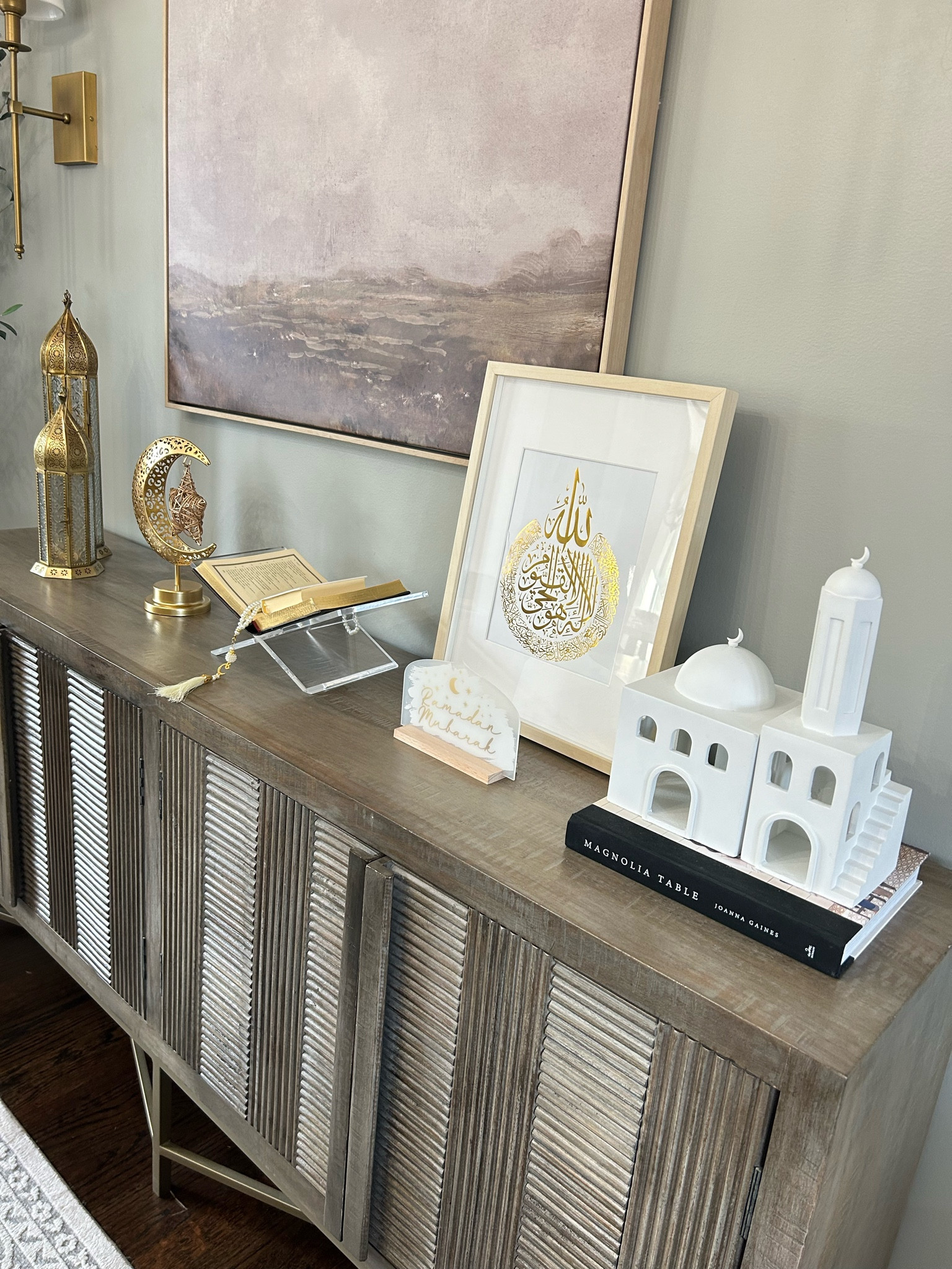 Side board Ramadan Decor.

#LTKU #LTKhome #LTKstyletip
