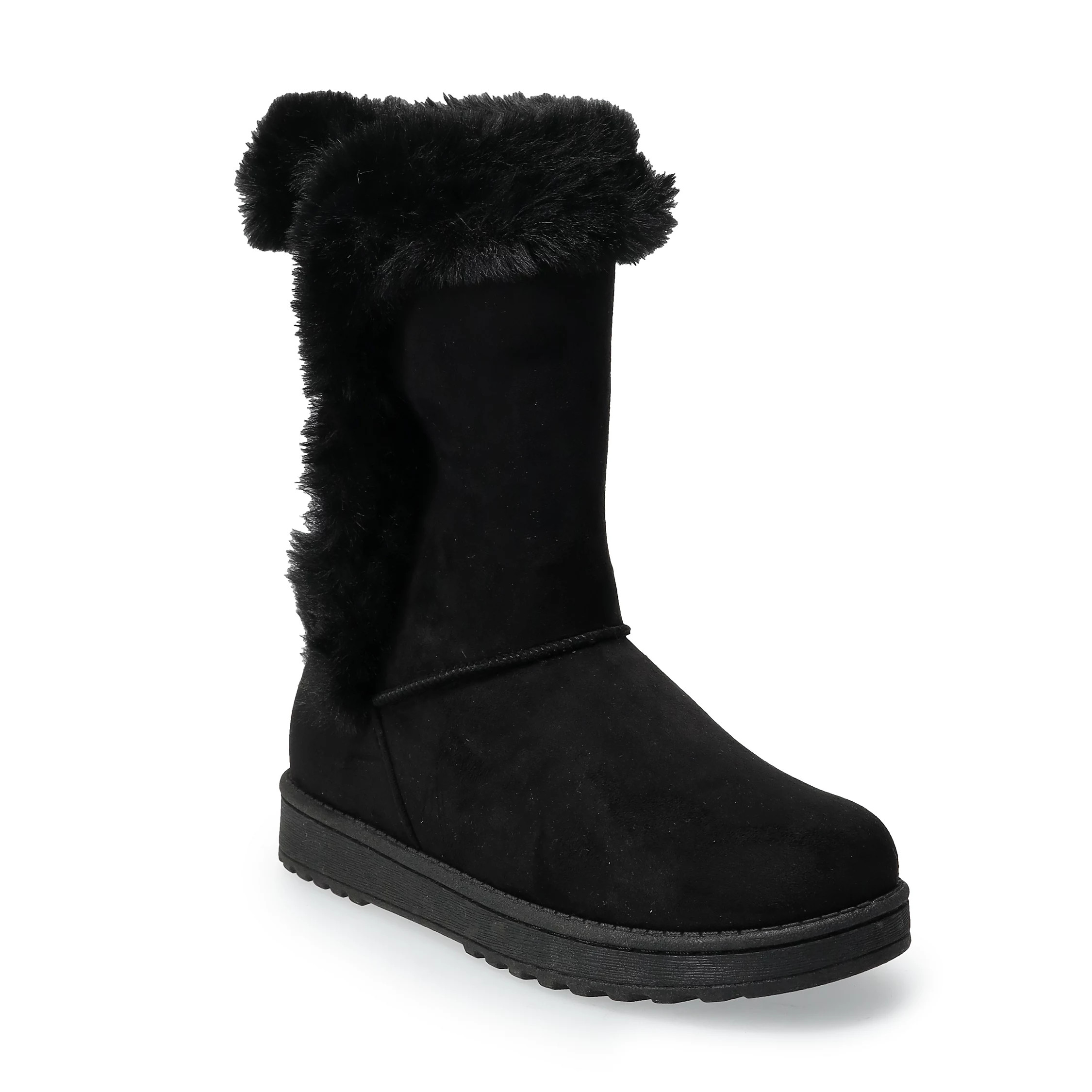 SO® Abigail Women's Faux-Fur Winter Boots | Kohl's