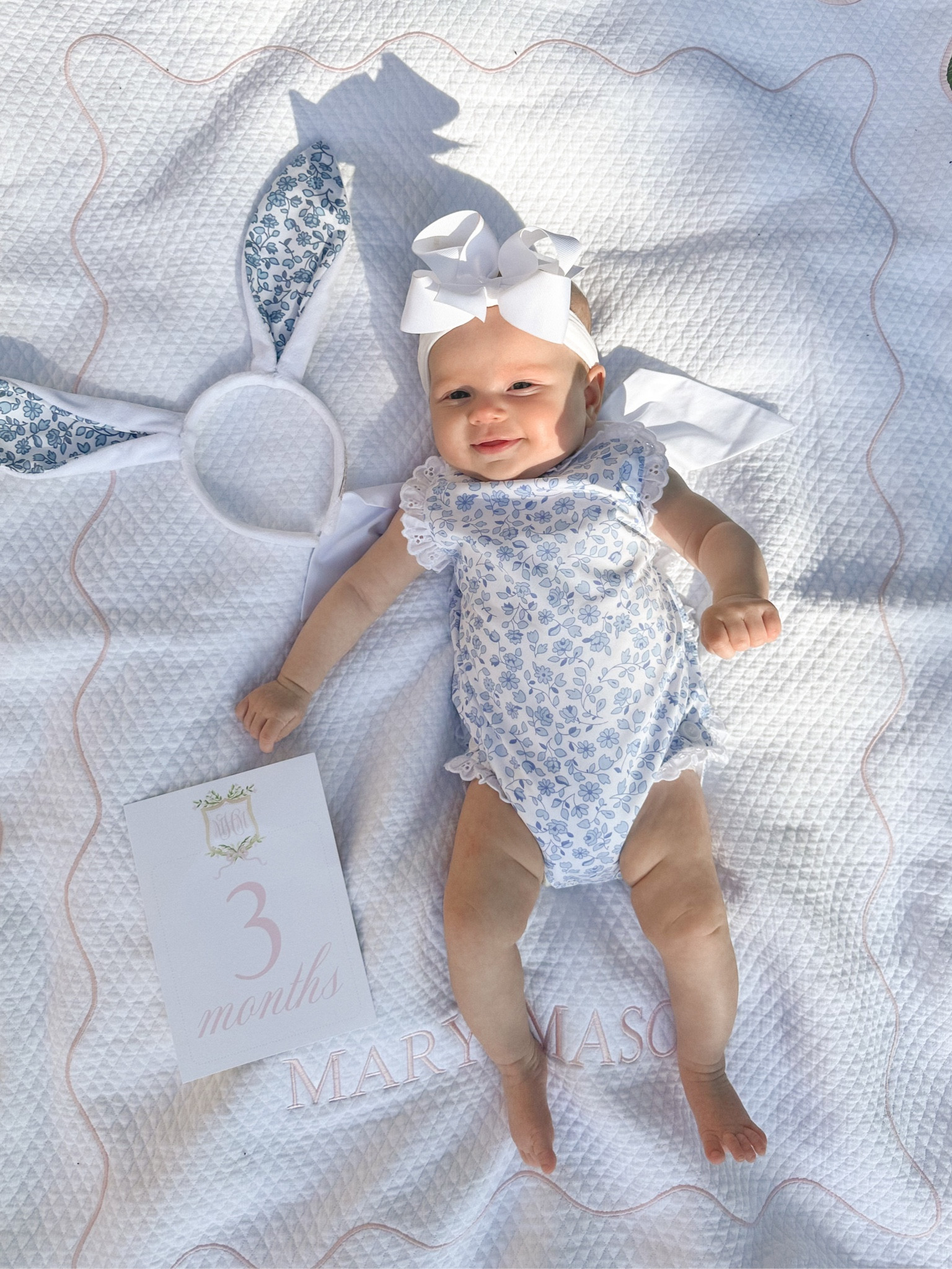 Baby milestone pictures 
Baby Easter outfits 
Baby girl bubbles 
Beaufort bonnet company 

#LTKbaby #LTKSeasonal