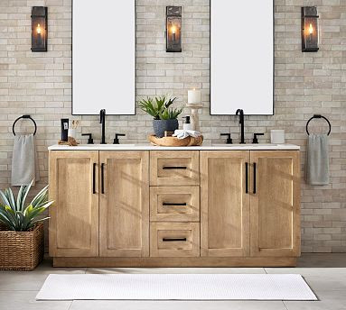 Miller 69" Double Sink Vanity | Pottery Barn (US)