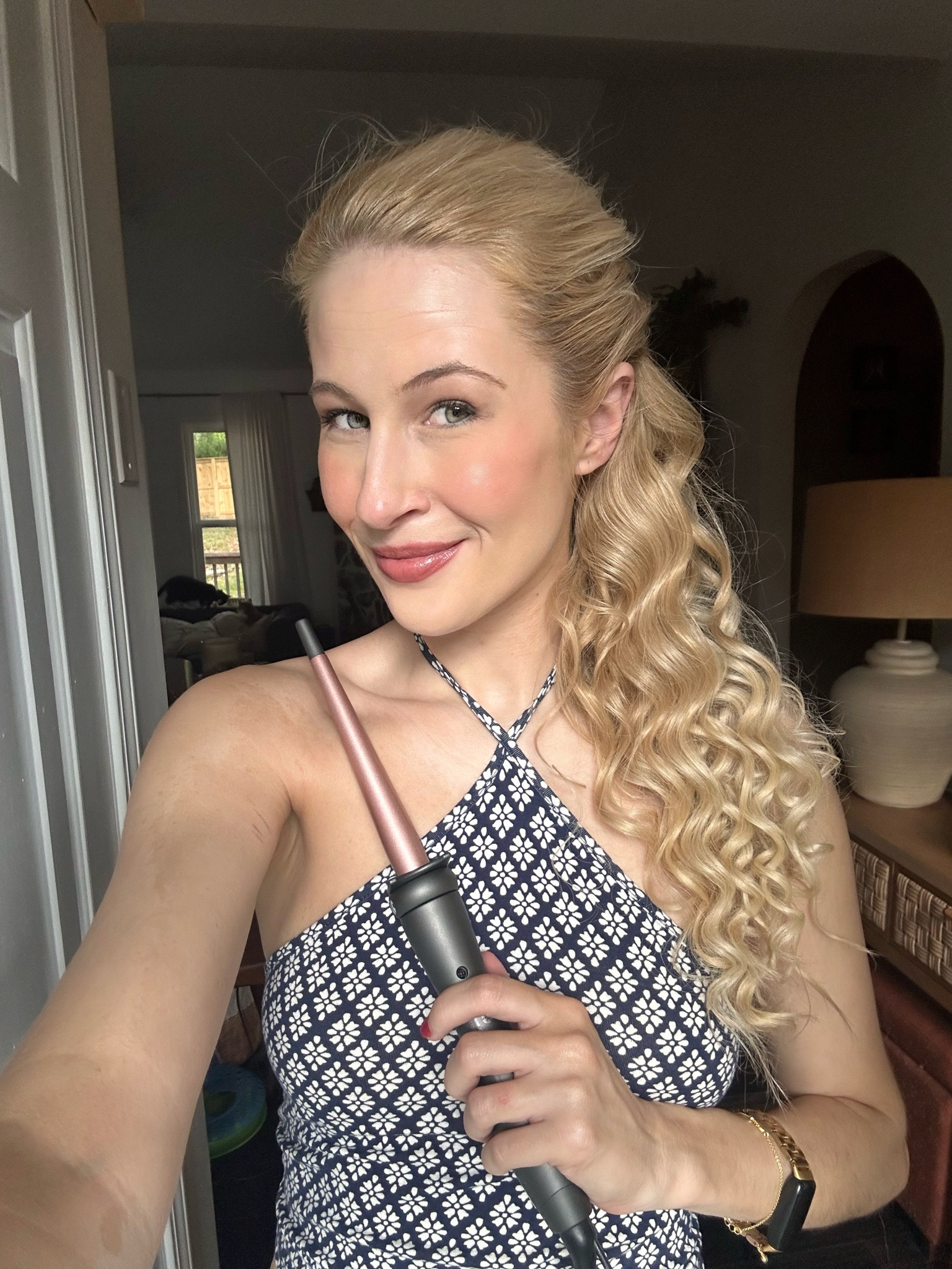 Haven’t pulled out the .5 “ barrel lately. I always forget how much I love her. Gives all the early era Taylor Swift vibes 

Part of a set of 5!

Also linked the various products I used to crest this look (and make it last in the summer heat)
Hair | curly hair | hair curler | .5 inch curling wand | Amazon hair curler 

#LTKBeauty #LTKStyleTip #LTKFindsUnder50