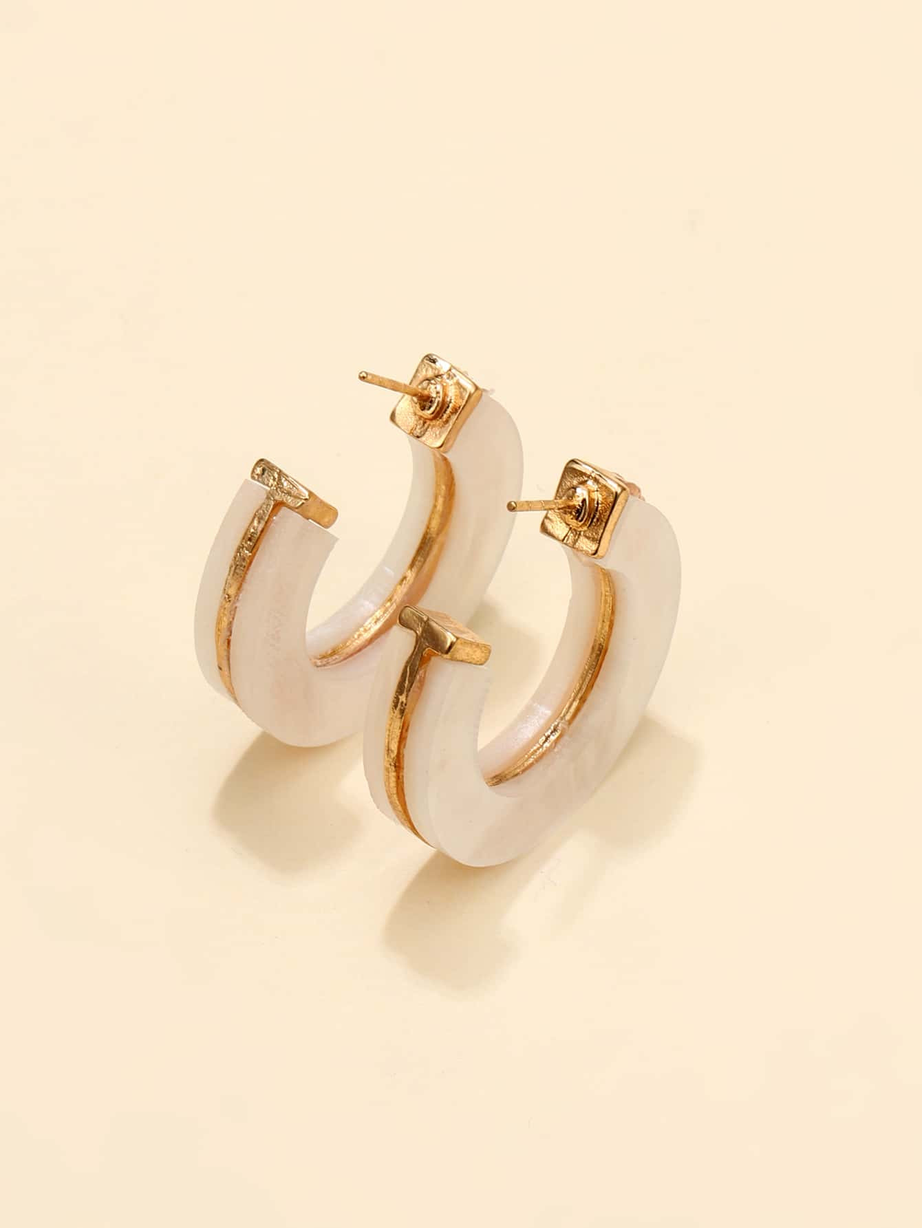 Simple Open Hoop Earrings | SHEIN