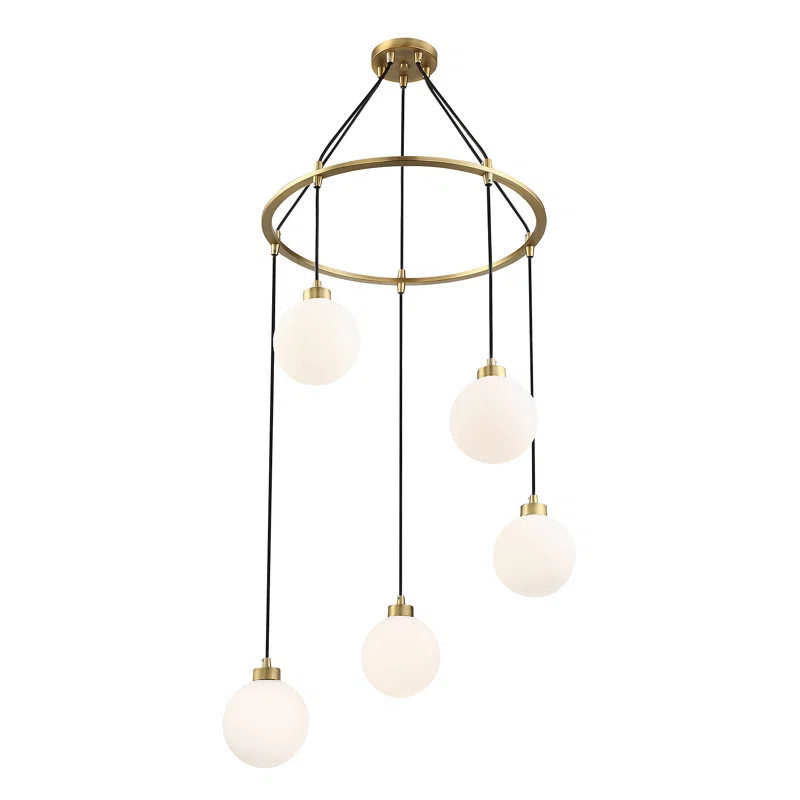 Galaviz 5-Light Cluster Globe Pendant | Wayfair North America
