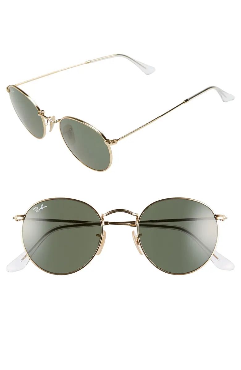 Ray-Ban 50mm Round Sunglasses | Nordstrom