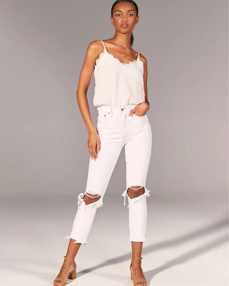 High Rise Mom Jeans | Abercrombie & Fitch US & UK