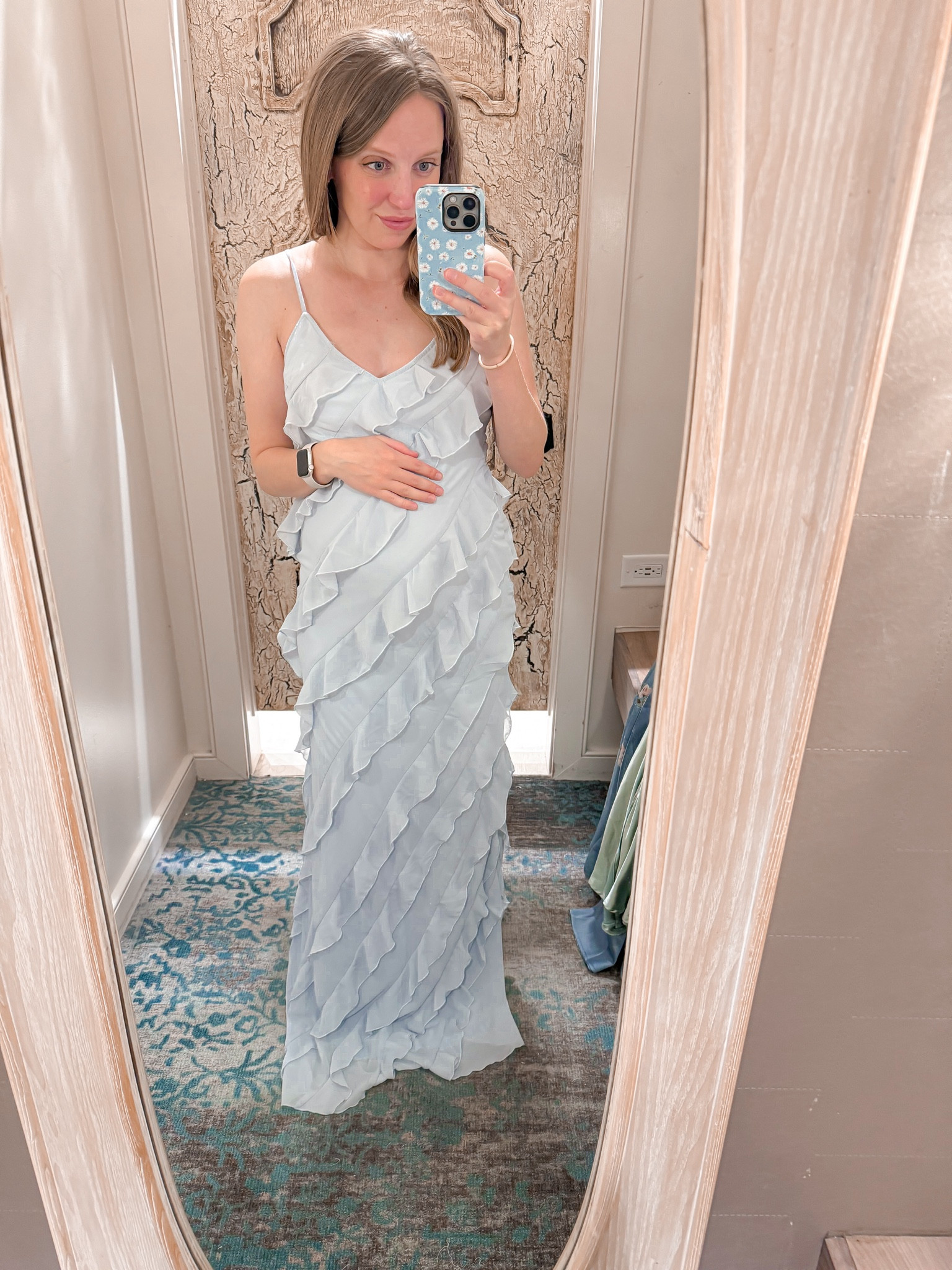 how to wear scarf with maxi dress Chloé Scarf Maxi Dress