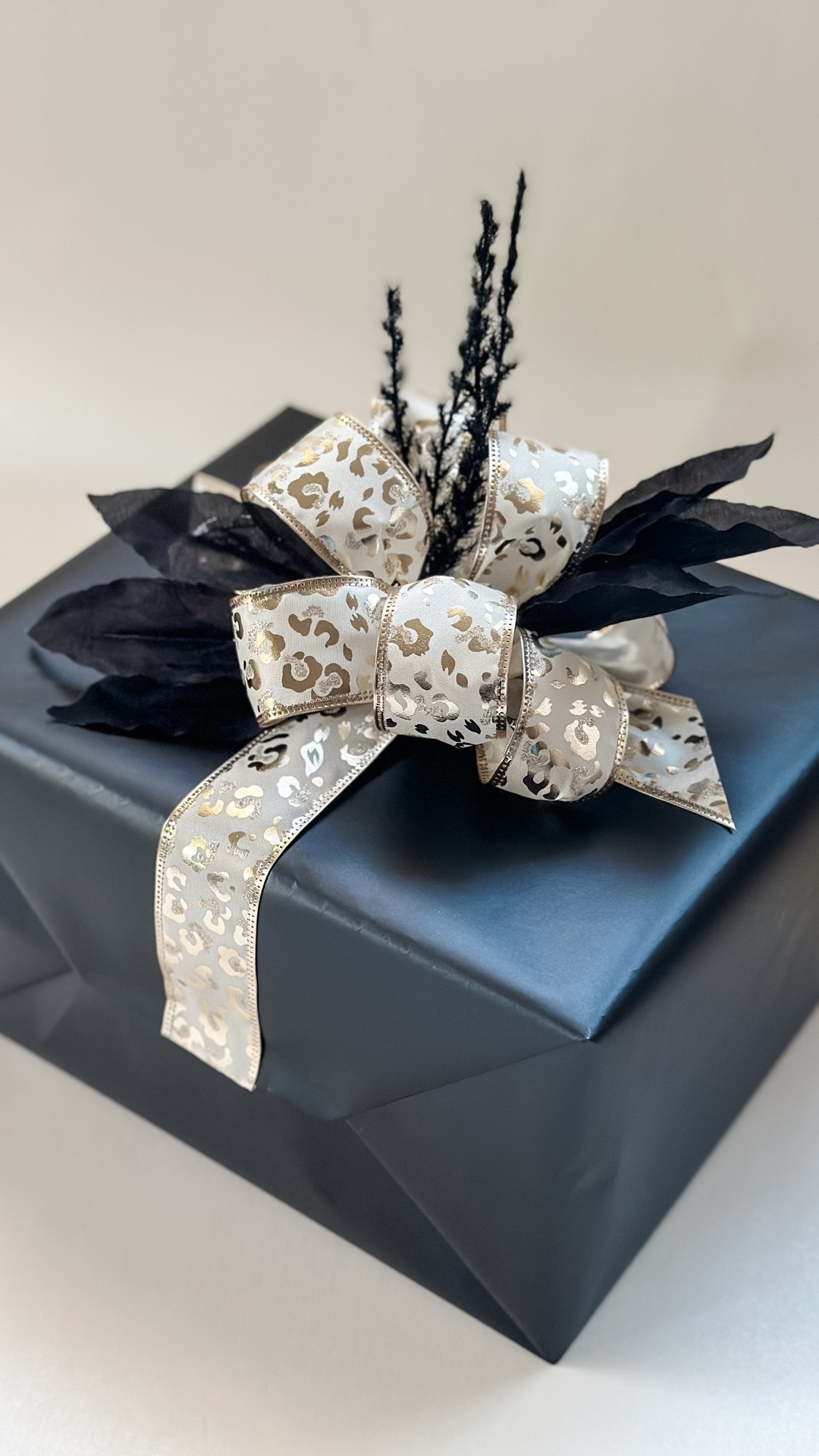 You ran out of ribbon. Now what? 
Shop the gorgeous gold foil and glitter leopard print ribbon I used in this hack! And maybe buy two rolls 🙈😂

#LTKParties #LTKSeasonal #LTKHoliday