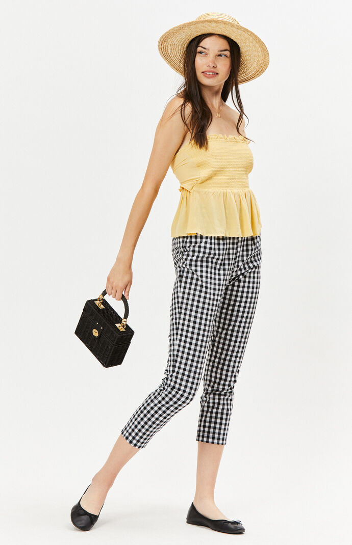 LA Hearts Smocked Tie Back Tube Top | PacSun