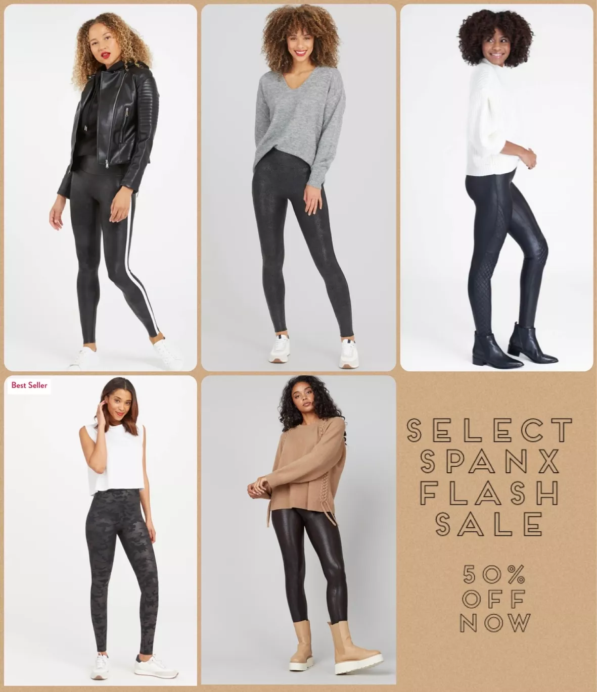 Spanx's New Year Sale Has Huge Deals & Includes Faux Leather Leggings