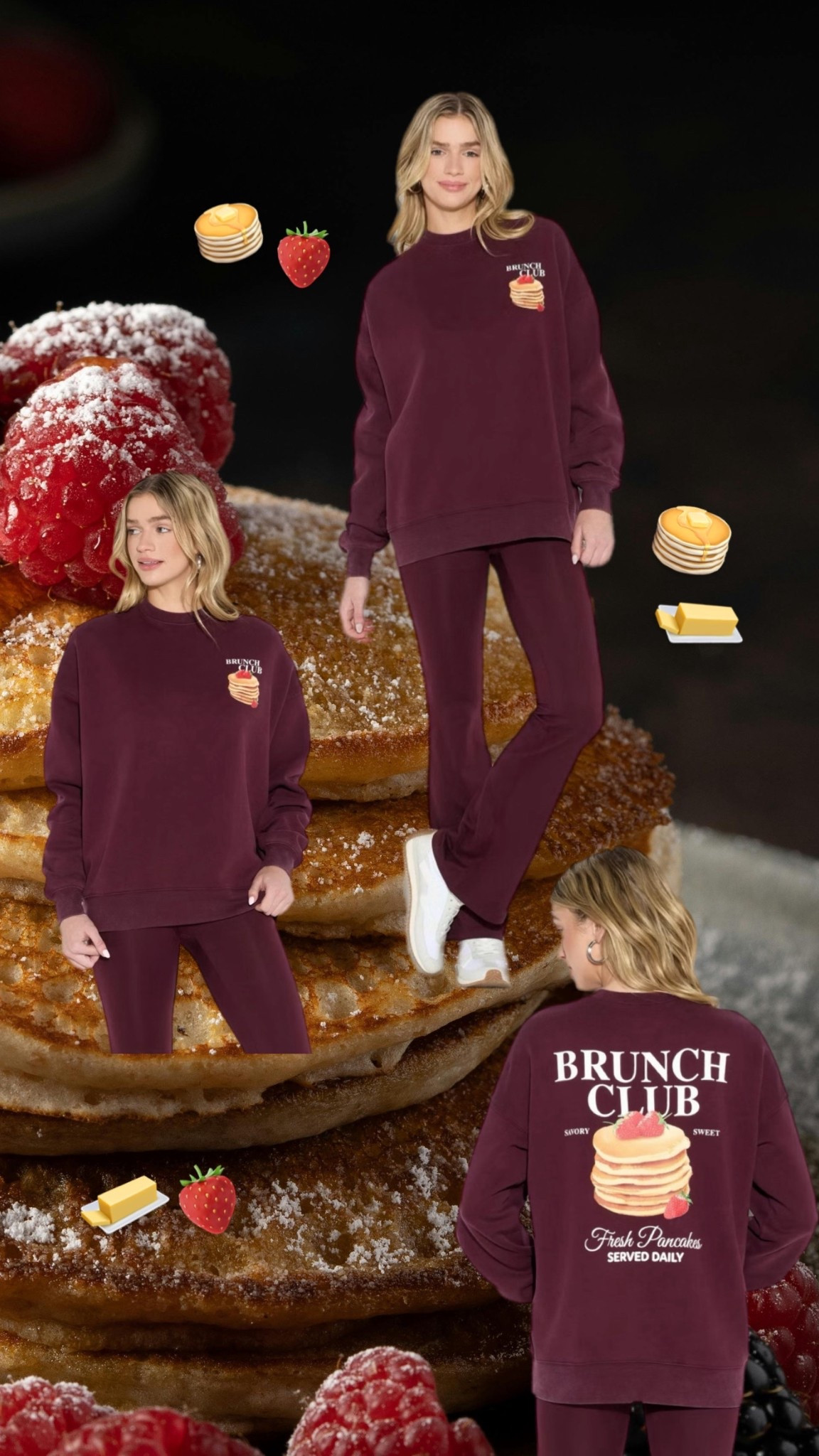 Anything with pancakes on it… I’m buying 🥞🍓 sized up one to wear with leggings! 

#LTKFindsUnder50 #LTKU #LTKootd