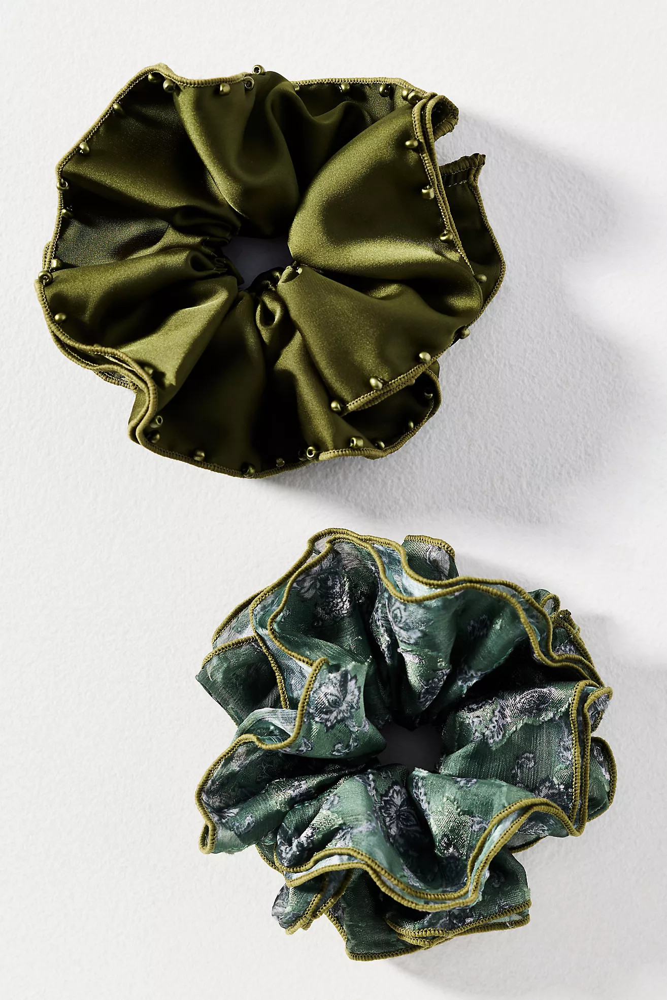 Studded Scrunchies, Set of 2 | Anthropologie (US)