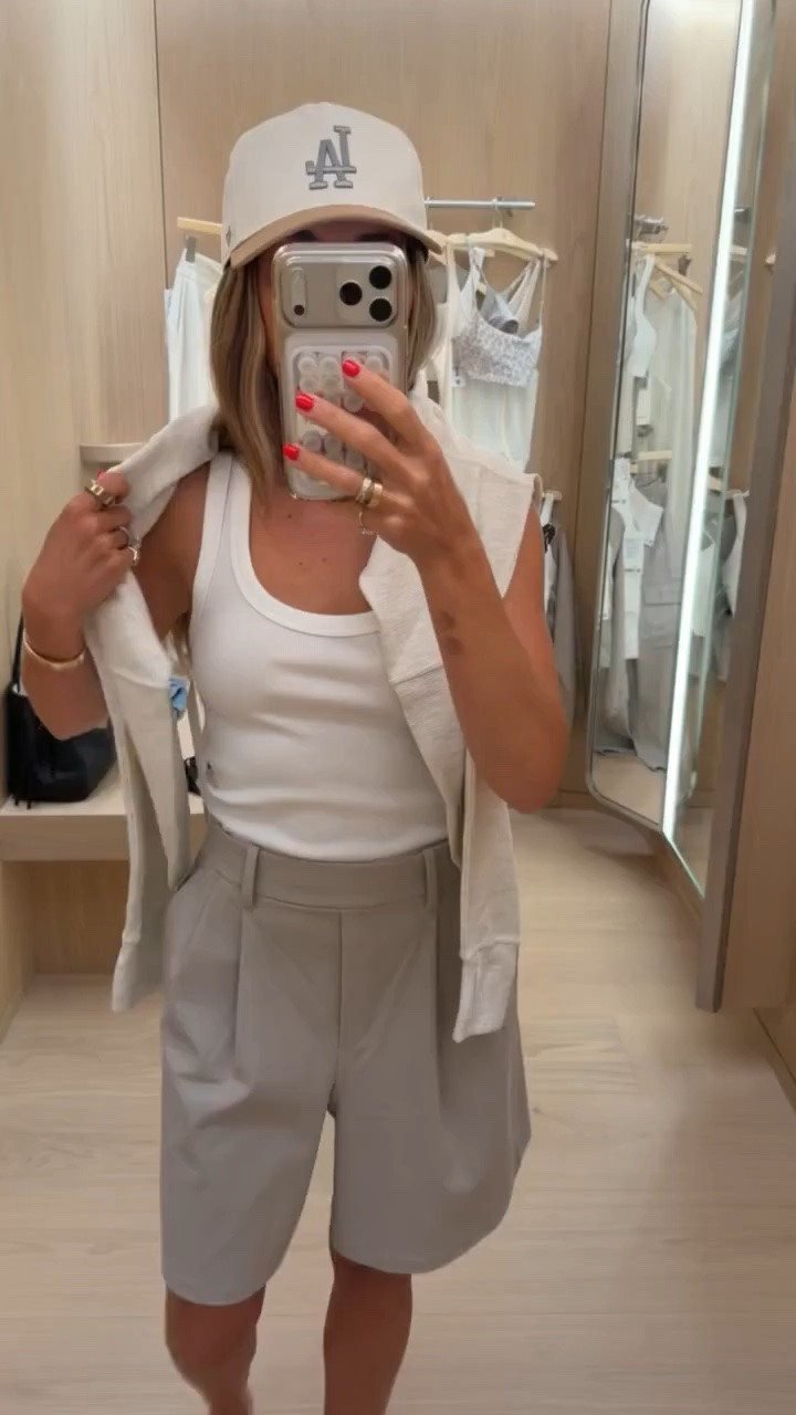 Wearing a size 6/Small tops, and 6 shorts

Lululemon, activewear, basic tank, pleated shorts, outfit inspo, summer style, neutral outfit, casual outfit, tcs

#LTKootd #LTKmomlife #LTKgrwm