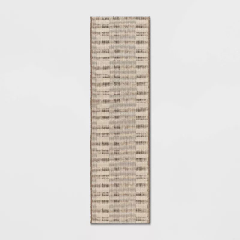 Beachside Grid Outdoor Rug Naturals – Threshold™ designed with Studio McGee | Target