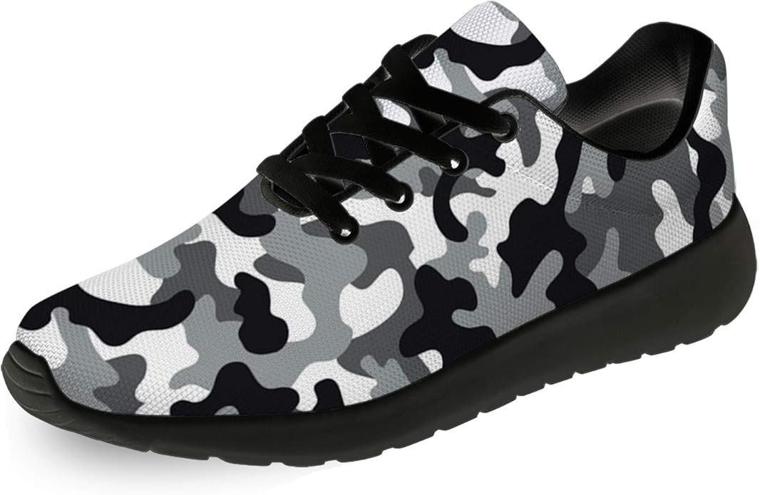 Ciadoon Camouflage Shoes Mens Womens Running Sneakers Comfortable Athletic Sport Walking Tennis J... | Amazon (US)
