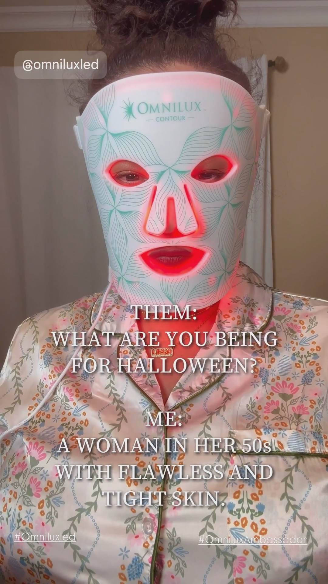 LED light therapy is no joke — the @omniluxled Contour Face Mask is medical-grade, dermatologist-approved, and my new secret weapon for tighter, brighter, glowier skin. Ten minutes a day and I’m saying goodbye to $$$ facials and hello to flawless, filtered-in-real-life skin.

Because glowing skin isn’t scary — it’s power. 💫
#OmniluxLED #OmniluxAmbassador #StyleOver50 #BeautyOver50

#LTKOver40 #LTKBeauty