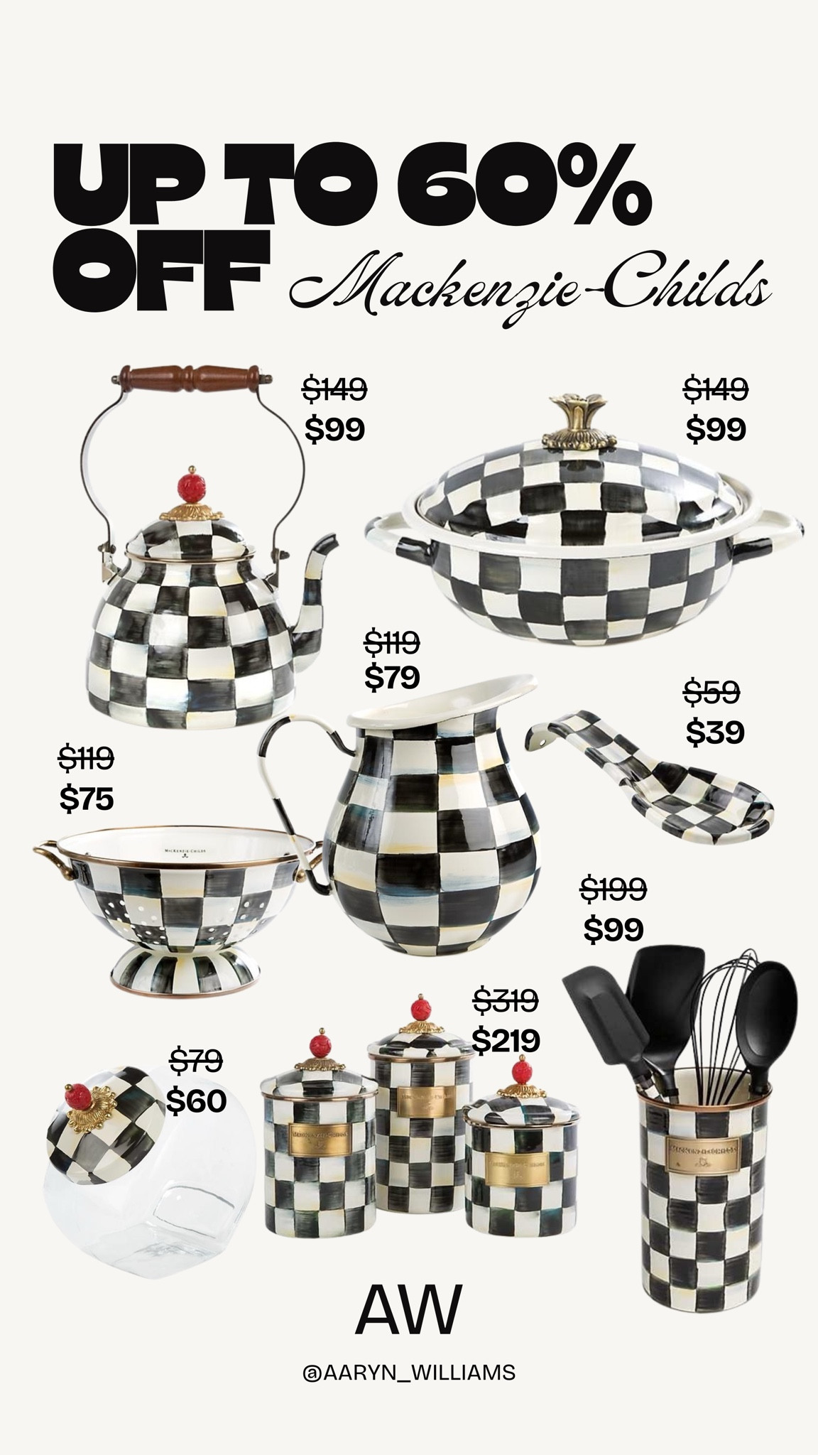 HUGE Mackenzie-Childs SALE!!!! Up to 60% off! Shop my favorite collection 💖 

Kitchen decor, Mackenzie Childs, sale alert, home decor 

#LTKsalealert #LTKhome