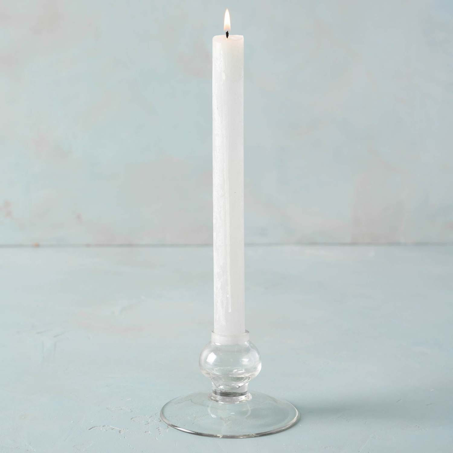 Bailey Glass Taper Holder | Magnolia