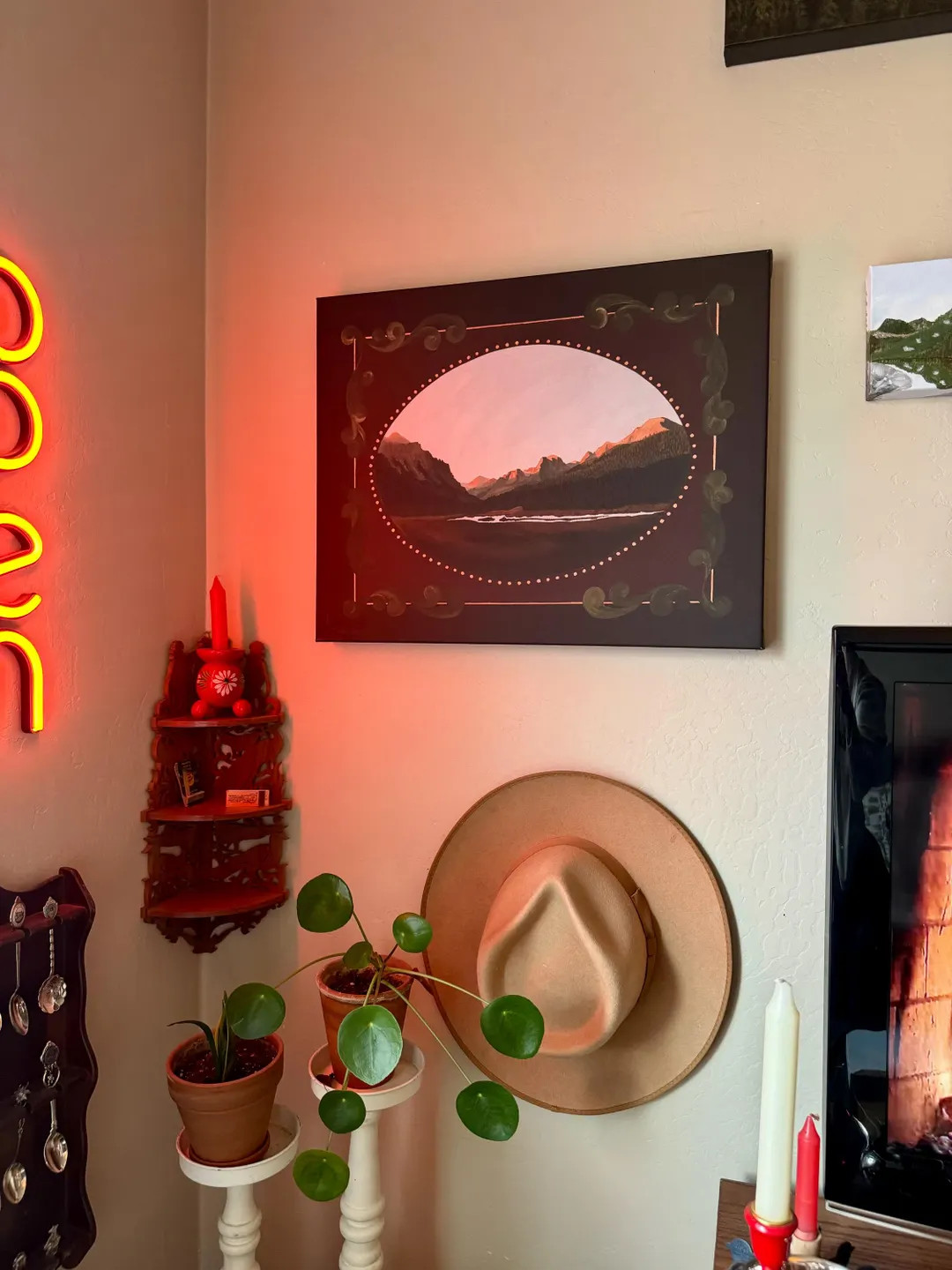 Hyalite Canvas Print of Original Painting | Western Montana Landscape Collection | Art by Allison... | Etsy (US)