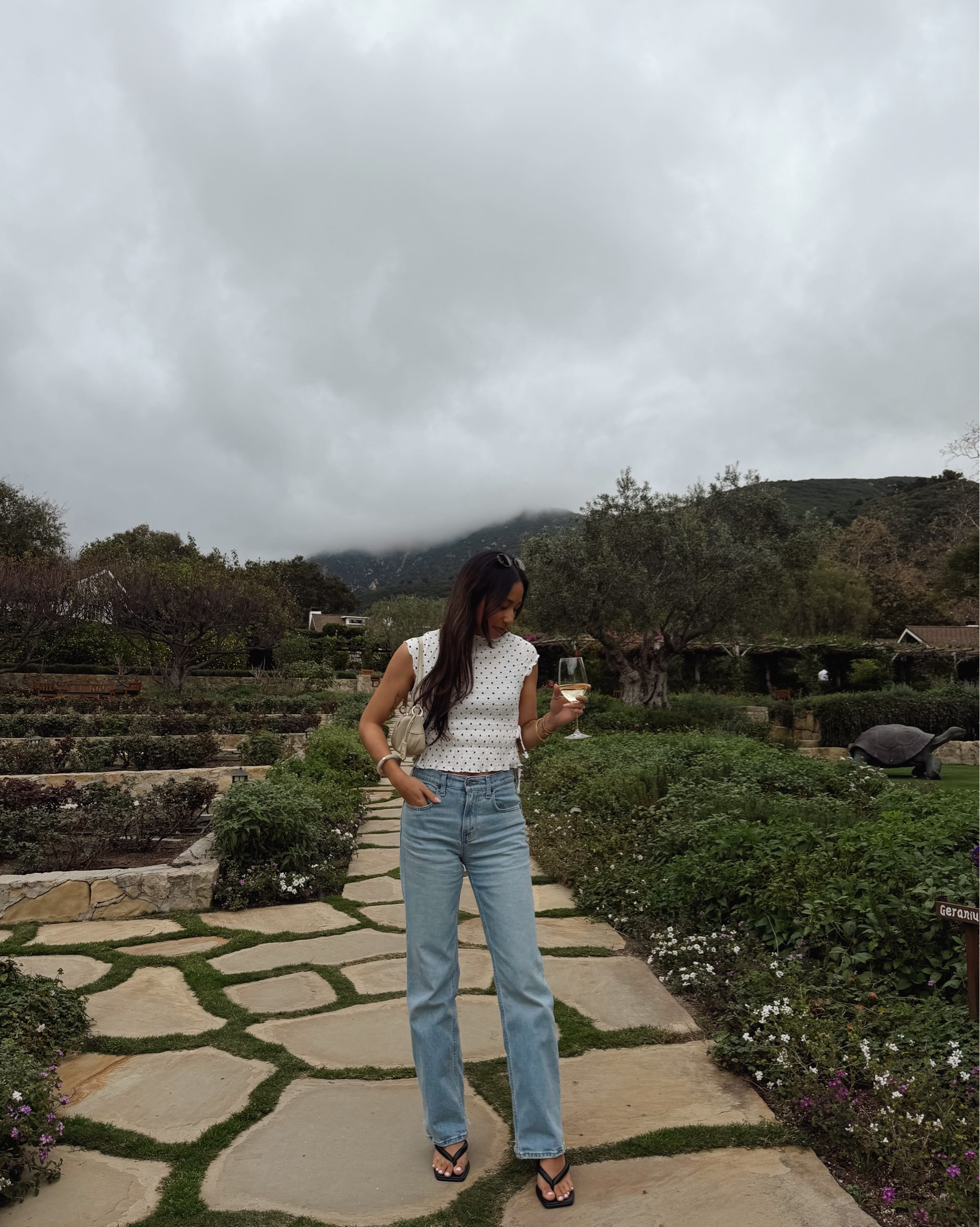 spring fashion inspo | casual winery outfit | polka dot top | light blue denim | abercombie denim | Abercrombie jeans 

#LTKootd #LTKPetite #LTKdayinmylife