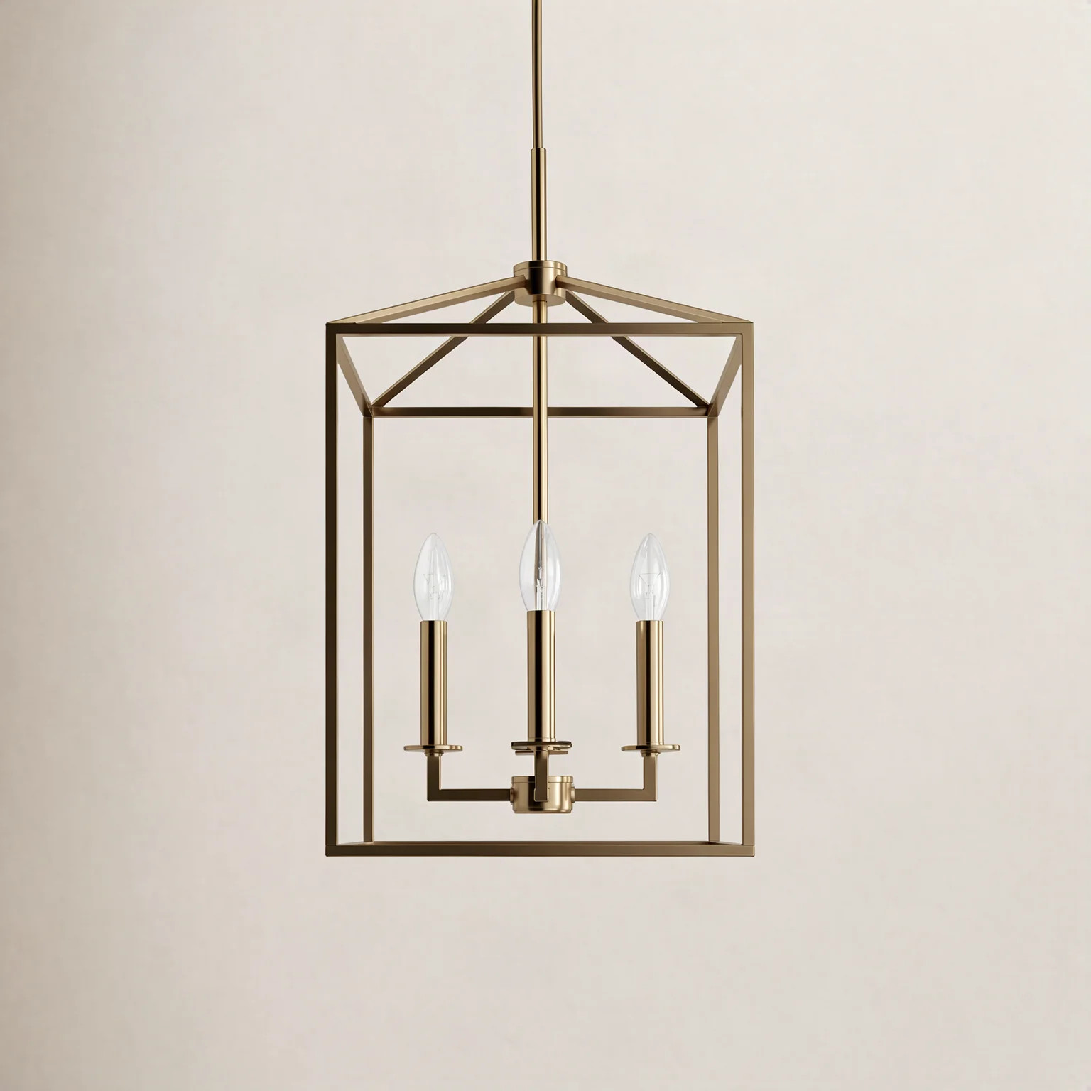 Ellis 4 - Light Lantern Rectangle Chandelier | Joss & Main