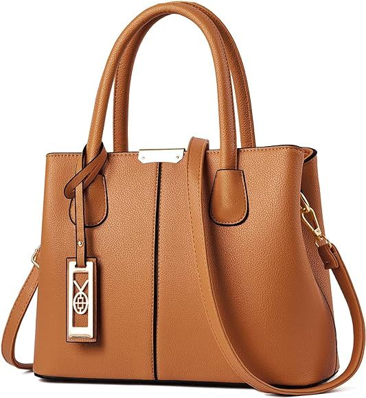 Purses and Handbags for Women Shoulder Tote Bags Top Handle Satchel | Amazon (US)