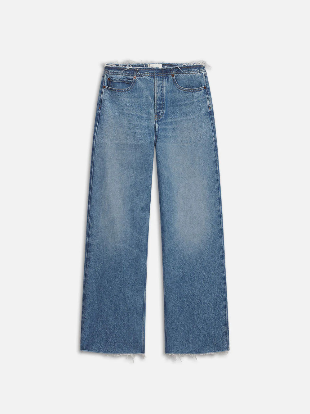Le Low Baggy Wide Leg Cut Off -- Crosbie | Frame Denim