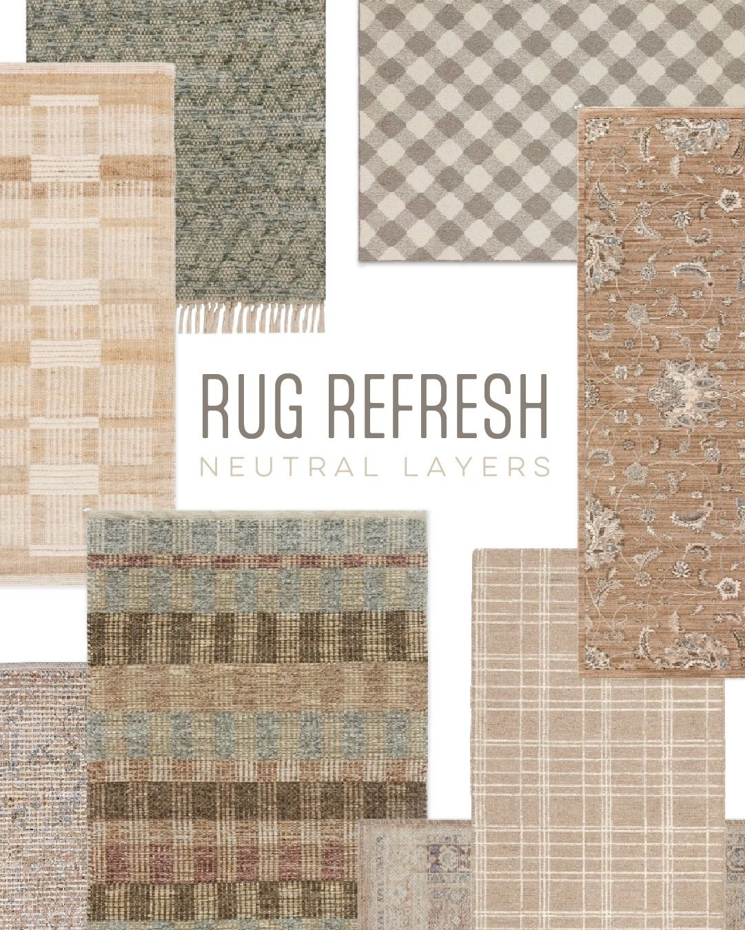 A little texture, a little warmth, and suddenly the whole room feels different. These rug picks bring in just enough texture and softness to make a space feel elevated and cozy at the same time. 

#RugRefresh #NeutralHome #HomeDecorFinds

#LTKHome #LTKmomlife #LTKSeasonal